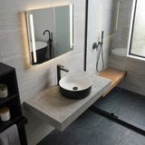 365x365x120mm Aquaperla Round Bathroom Above Counter Basin Ceramic Basin - Colour Available