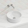 365x365x120mm Aquaperla Round Bathroom Above Counter Basin Ceramic Basin - Colour Available