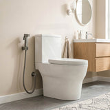 Aquaperla Brass Square Toilet Bidet Spray Kit with 1.2m Stainless Steel Hose - Variant Colour Available