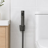 Aquaperla Gunmetal Grey Toilet Bidet Spray Kit with 1.2m Stainless Steel Water Hose - M#1(Gunmetal-Grey)