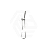 Aquaperla Square Single Function Handheld Shower with Wall Bracket Set Variant Colour Available