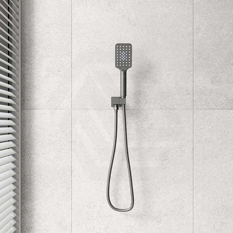 Aquaperla Square 3 Functions Handheld Shower with Wall Bracket Set Variant Colour Available