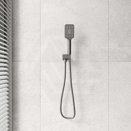 Aquaperla Square 3 Functions Handheld Shower with Wall Bracket Set Variant Colour Available