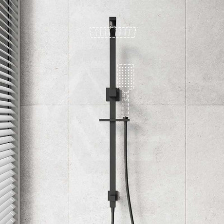 Aquaperla Square Twin Shower Rail with PVC Water Hose Only Variant Colour Available