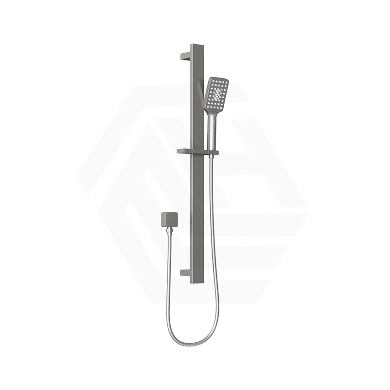 Aquaperla Square Sliding Shower Rail with 3 Functions Handheld Shower Set Variant Colour Available
