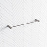 M#1(Gunmetal Grey) Aquaperla 600Mm Round Gunmetal Grey Single Towel Rail Stainless Steel Rails