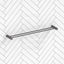M#1(Gunmetal Grey) Aquaperla 600Mm Round Gunmetal Grey Double Towel Rail Stainless Steel Rails