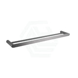 Aquaperla RUSHY 600/800mm Stainless Steel Double Towel Rail Variant Colour Available