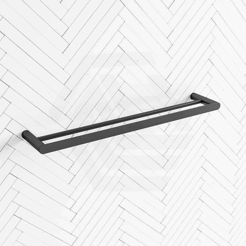 Aquaperla RUSHY 600/800mm Stainless Steel Double Towel Rail Variant Colour Available
