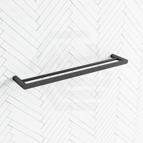Aquaperla RUSHY 600/800mm Stainless Steel Double Towel Rail Variant Colour Available