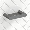 M#1(Gunmetal Grey) Brushed Gunmetal Grey Soap Dish Holder Stainless Steel Wall Mounted Holders