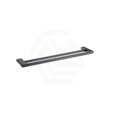 Aquaperla Vog Series 600/800Mm Double Towel Rail Brushed Brass/Brushed Nickel/Gunmetal Grey 600Mm /