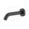 Matt Black 170mm Aquaperla LUCID PIN Round Wall Spout for Bathroom Colors Available