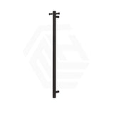 Aquaperla 950mm Round Vertical Electric Heated Towel Rack Single Bar Stainless Steel Variant Colour Available