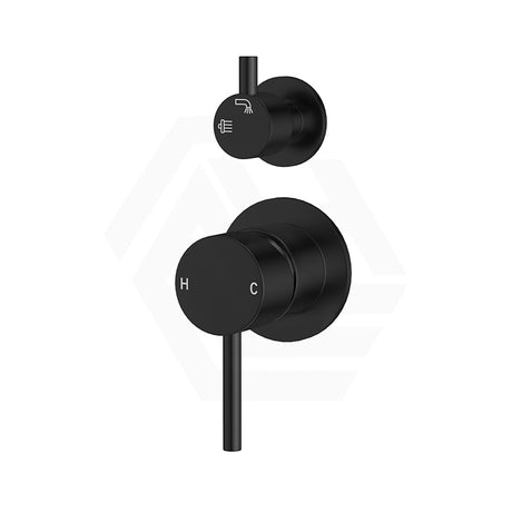 Aquaperla Round Shower/Bath Mixer with Diverter Available in Various Colors