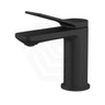 Aquaperla Rushy Solid Brass Short Basin Mixer Tap Vanity Tap Chrome/Black Colour