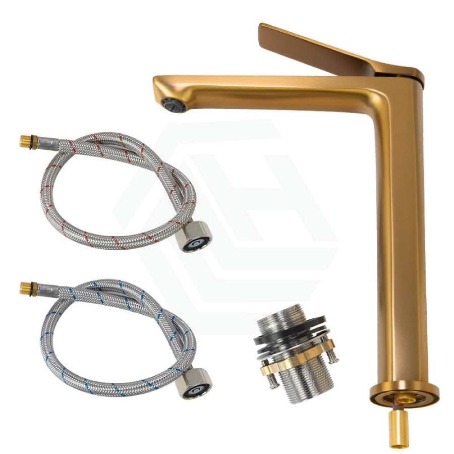 Aquaperla RUSHY Solid Brass Tall Basin Mixer Tap Vanity Tap Variant Colour Available