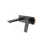 Aquaperla RUSHY Square Solid Brass Wall Mixer with Spout Variant Colour Available