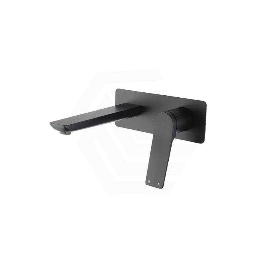 Aquaperla RUSHY Square Solid Brass Wall Mixer with Spout Variant Colour Available