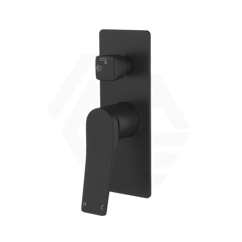 Aquaperla RUSHY Square Solid Brass Wall Mixer with Diverter Variant Colour Available