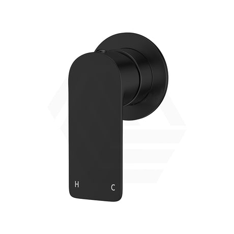 Aquaperla VOG Stainless Steel Round Wall Mixer with 65mm Cover Plate In Various Colour