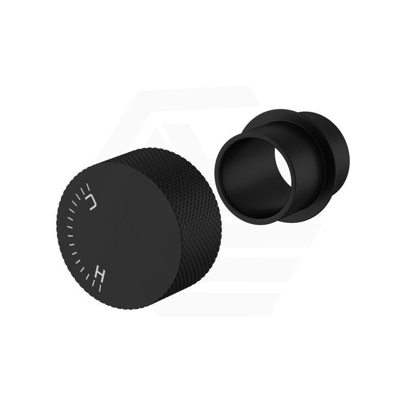 Aquaperla Brass Progressive Matt Black Handle For Bathtub And Basin Mixer Handles