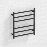 Aquaperla 674x620x120mm Square Electric Heated Towel Rack 6 Bars Colours Available
