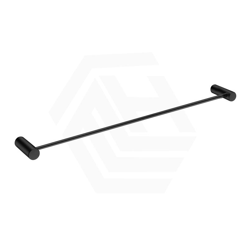 Aquaperla 600mm Round Single Towel Rail Stainless Steel In Various Colour