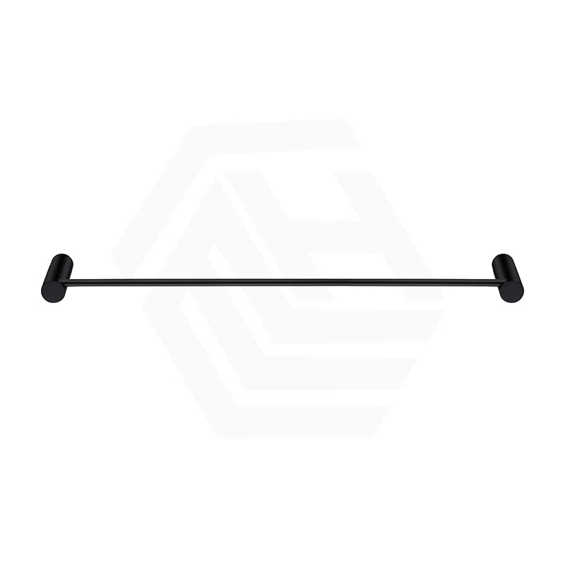 Aquaperla 600mm Round Single Towel Rail Stainless Steel In Various Colour