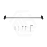 Aquaperla 600mm Round Double Towel Rail Stainless Steel In Various Colour