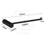 Aquaperla Round Hand Towel Holder Stainless Steel Wall Mounted Variant Colour Available