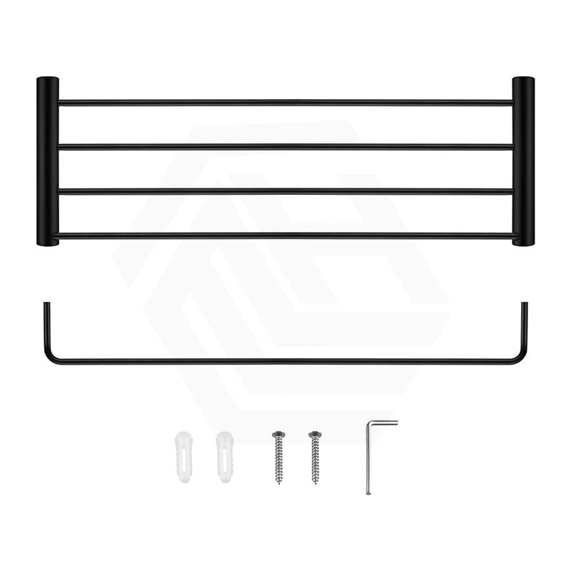 Aquaperla 600mm Round Towel Rack Stainless Steel Various Colour Available