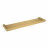 N#1(Nickel) Norico Brushed Nickel Towel Shelf Brass Wall Mounted Back To Bathroom Shelves
