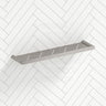 N#1(Nickel) Norico Brushed Nickel Towel Shelf Brass Wall Mounted Back To Bathroom Shelves