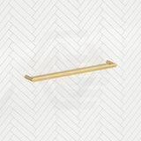 Norico Esperia 600/800mm Round Double Towel Rail Brass Variant Colour Available
