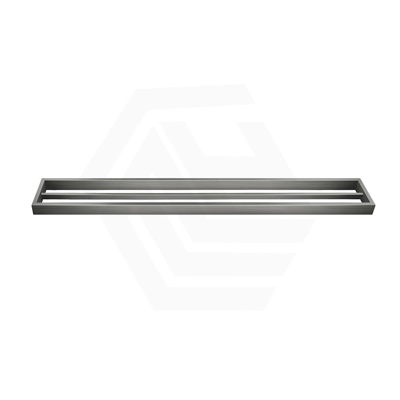 Norico 600/800 Square Double Towel Rail Stainless Steel Variant Colour Available