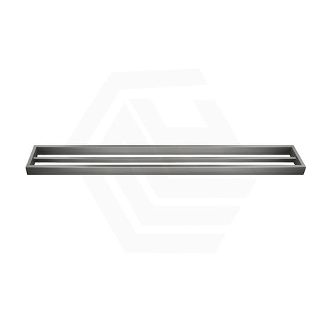 Norico 600/800 Square Double Towel Rail Stainless Steel Variant Colour Available