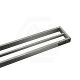 Norico 600/800 Square Double Towel Rail Stainless Steel Variant Colour Available