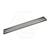 Norico 600/800 Square Double Towel Rail Stainless Steel Variant Colour Available