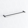 Norico Esperia Chrome & Matt Black Double Towel Rail 600/800mm Stainless Steel 304 Wall Mounted