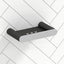 Norico Esperia Chrome & Matt Black Soap Dish Holder Tray Stainless Steel Wall Mounted Multi-Colour