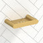 G#1(Gold) Norico Esperia Brushed Gold Soap Dish Holder Tray Stainless Steel Wall Mounted Holders