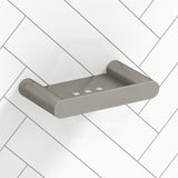 N#1(Nickel) Norico Esperia Brushed Nickel Soap Dish Holder Tray Stainless Steel Wall Mounted Holders