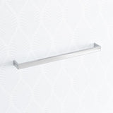 Norico Cavallo 600/800mm Square Chrome Single Towel Rail Stainless Steel 304 600mm Rails