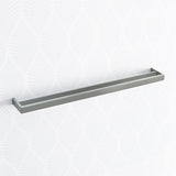 Norico Cavallo 600/800mm Square Brushed Nickel Double Towel Rail Stainless Steel 304 800mm Bathroom