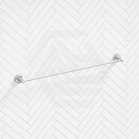 Norico Pentro 900mm Round Single Towel Rail Stainless Steel Cut to Size Variant Colour Available