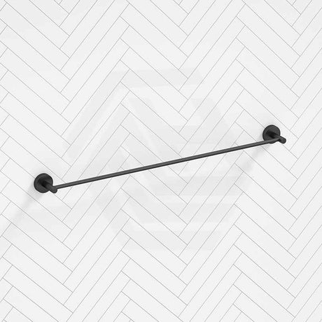 Norico Pentro 900mm Round Single Towel Rail Stainless Steel Cut to Size Variant Colour Available