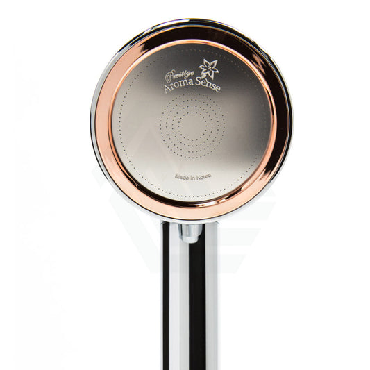 Aroma Sense Prestige Hand Shower Rose Gold Round Handheld Showers