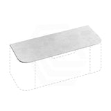 20mm Curved Edge Stone Top for Above Counter Basins Gloss White Canvas 600-1800mm