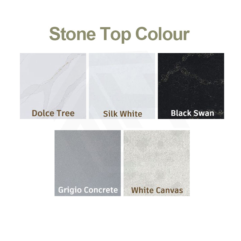 600-1500mm Ceto Brighton Freestanding Vanity with Legs Matt White PVC Board Cabinet ONLY Linear Surface